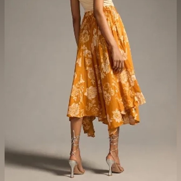 Anthropology A-Line Midi Skirt **Discontinued** - Picture 3 of 6